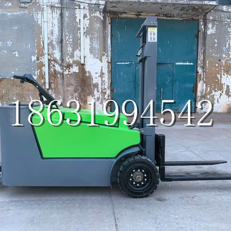 包头市小型电动叉车1吨2吨步行站驾式电瓶堆高充电装卸车液压升降车铲车